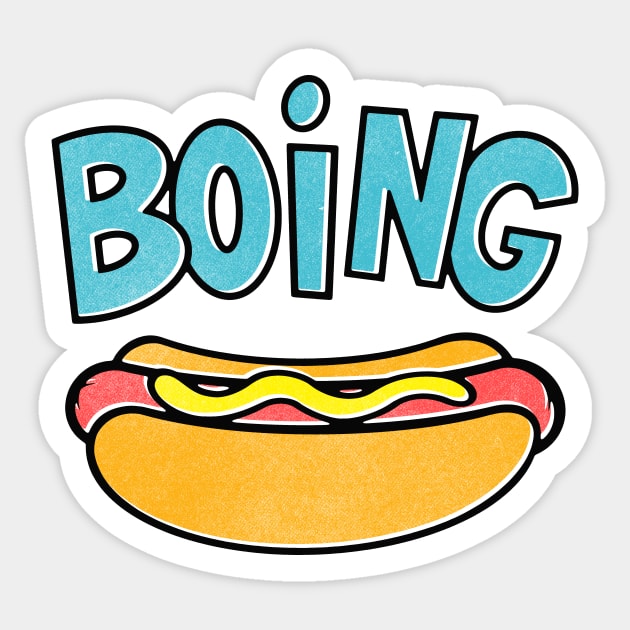 Boing Sticker by GiMETZCO!